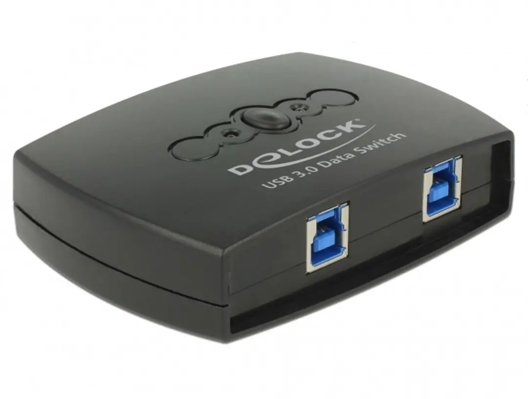 Delock USB Schakelaar 2x USB-B naar 1x USB-A 87723
