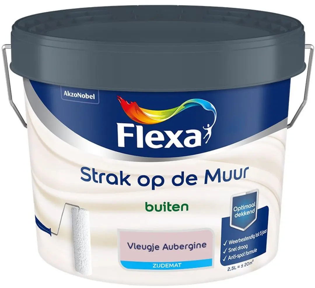 Flexa Strak Op De Muur Buiten Mengverf 2,5L
