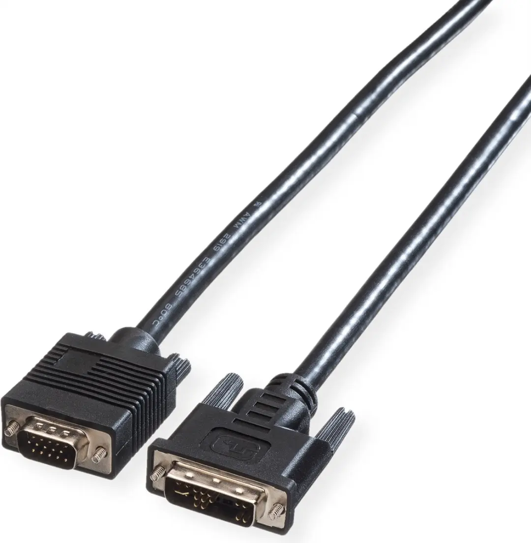 Roline DVI-VGA Kabel HD15 M/M 2m