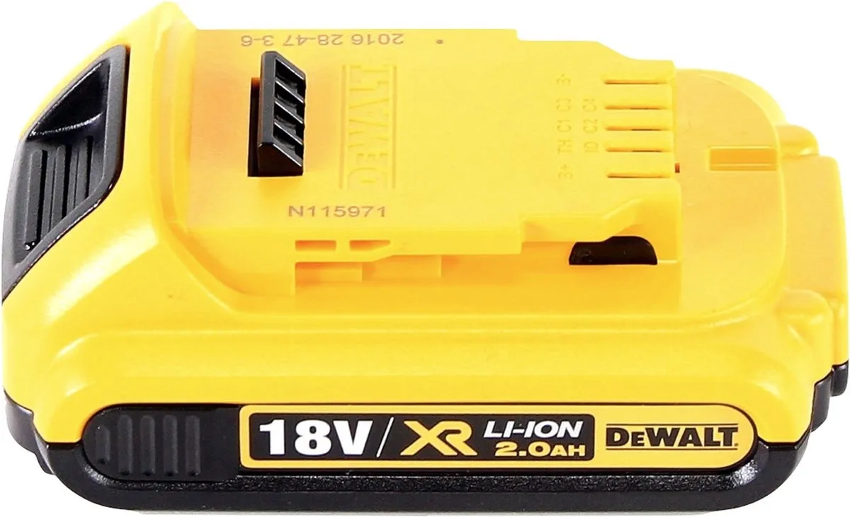 DeWalt DCF 887 NT Slagmoersleutel 18V 205Nm - 1x 2,0Ah Accu - afbeelding 4 van 5