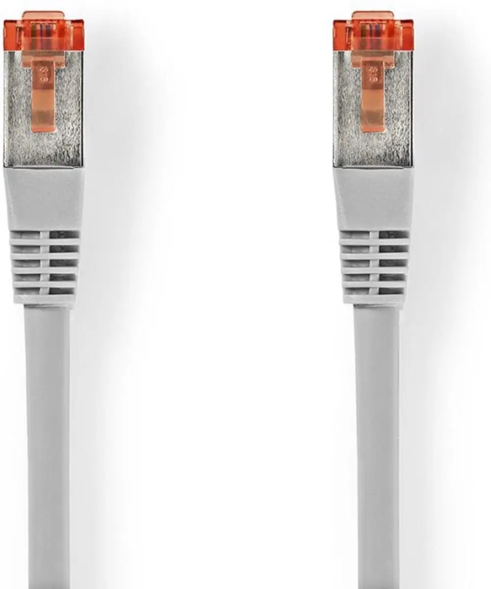 Nedis CCGT85210GY20 Cat 6 Netwerkkabel 2m - Grijs - afbeelding 2 van 4