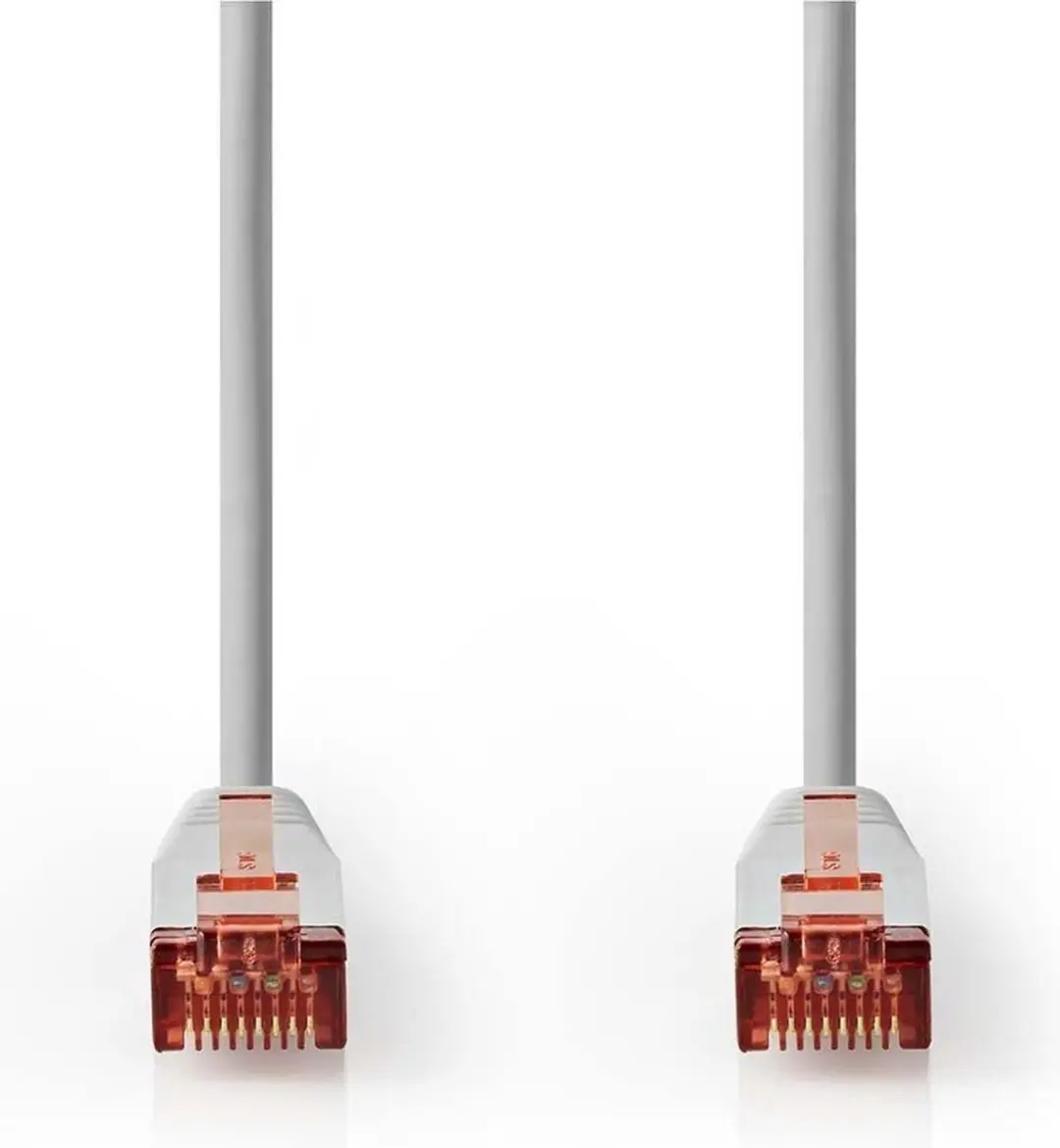 Nedis CCGT85210GY20 Cat 6 Netwerkkabel 2m - Grijs - afbeelding 3 van 4