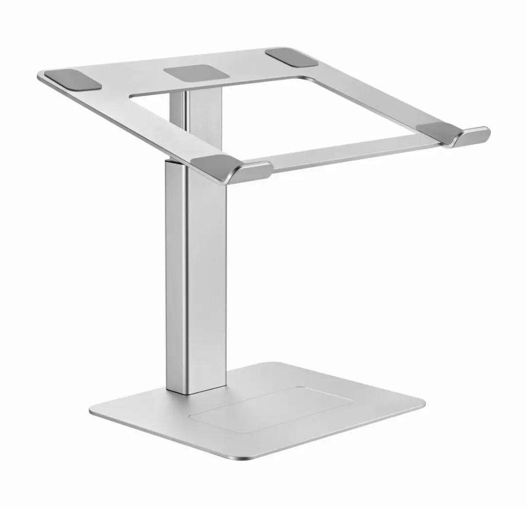 Verstelbare laptopstandaard, zilver