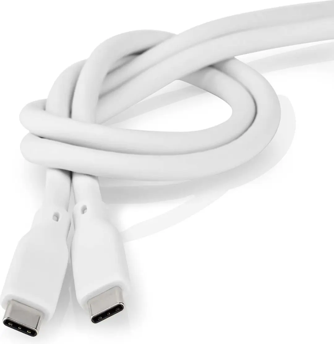 Nedis USB-C Kabel CCGB64800WT15 - 60W 4K@60Hz 1.5m Wit