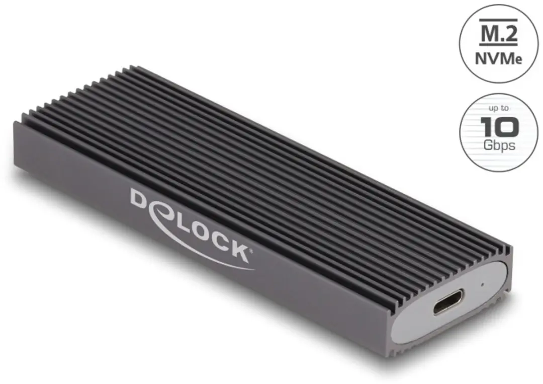 Delock M.2 NVMe/SATA Combo Behuizing