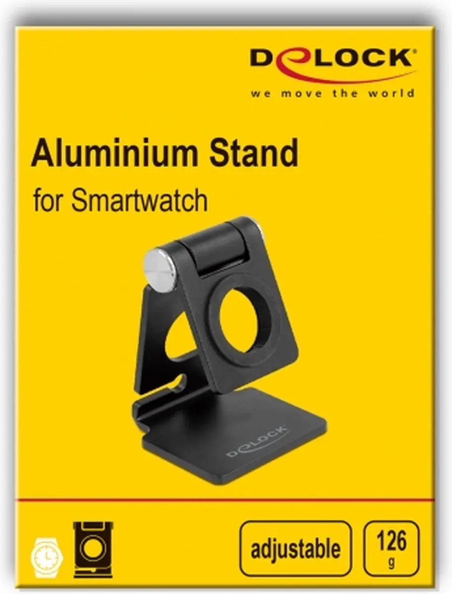 Delock Smartwatchhouder 18429 - Zwart