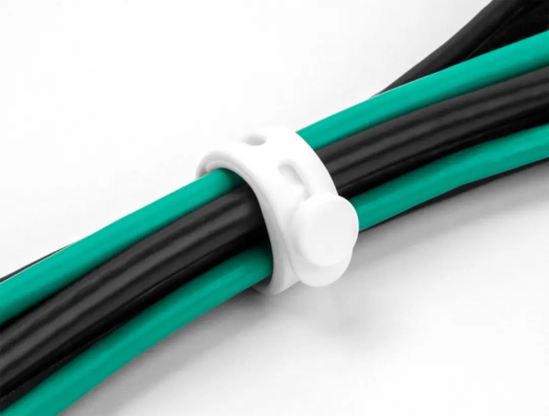 Delock Soft Tie Flexibele Herbruikbare Set 10 Stuks - Zwart/Wit