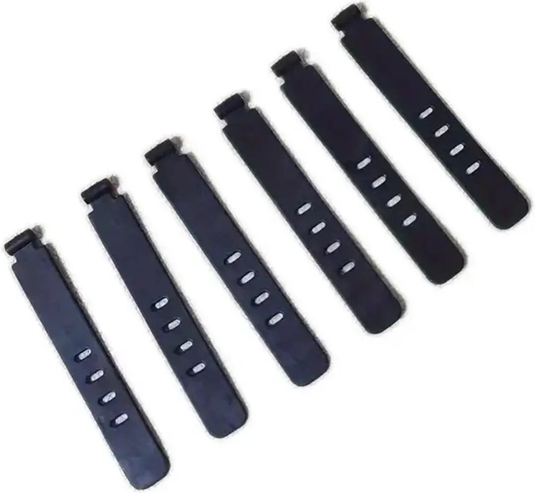 Delock Soft Tie Flexibele Herbruikbare Set 10 Stuks - Zwart/Wit