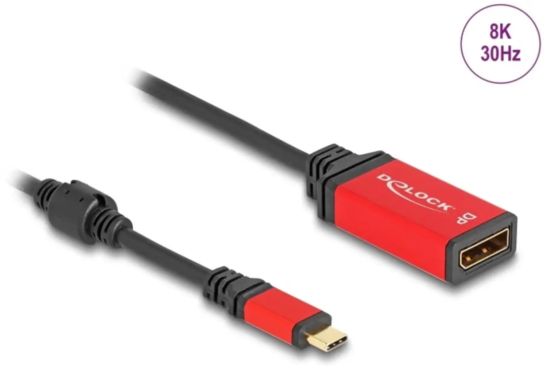Delock USB-C naar DisplayPort Adapter 8K 30Hz