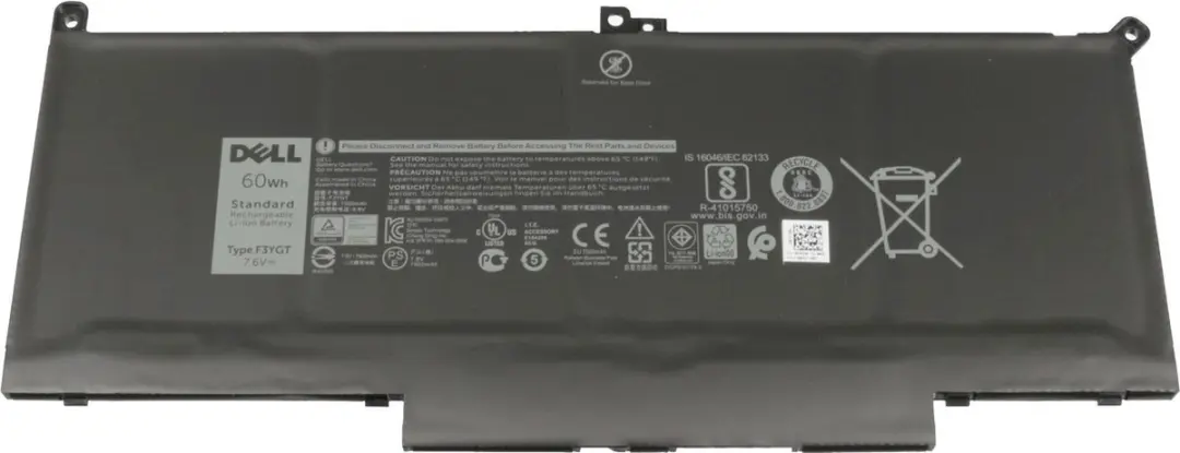 Dell 0DM3WC Laptopbatterij 60Wh