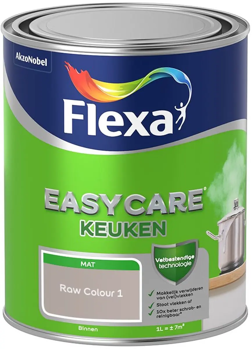 Flexa Easycare Keuken Mengverf Raw Colour 1