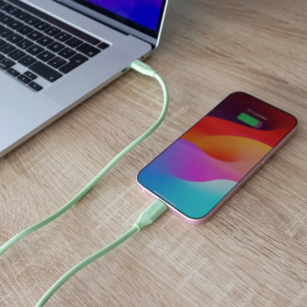 InLine USB-C Snelladingskabel 100W 0,5m - Groen
