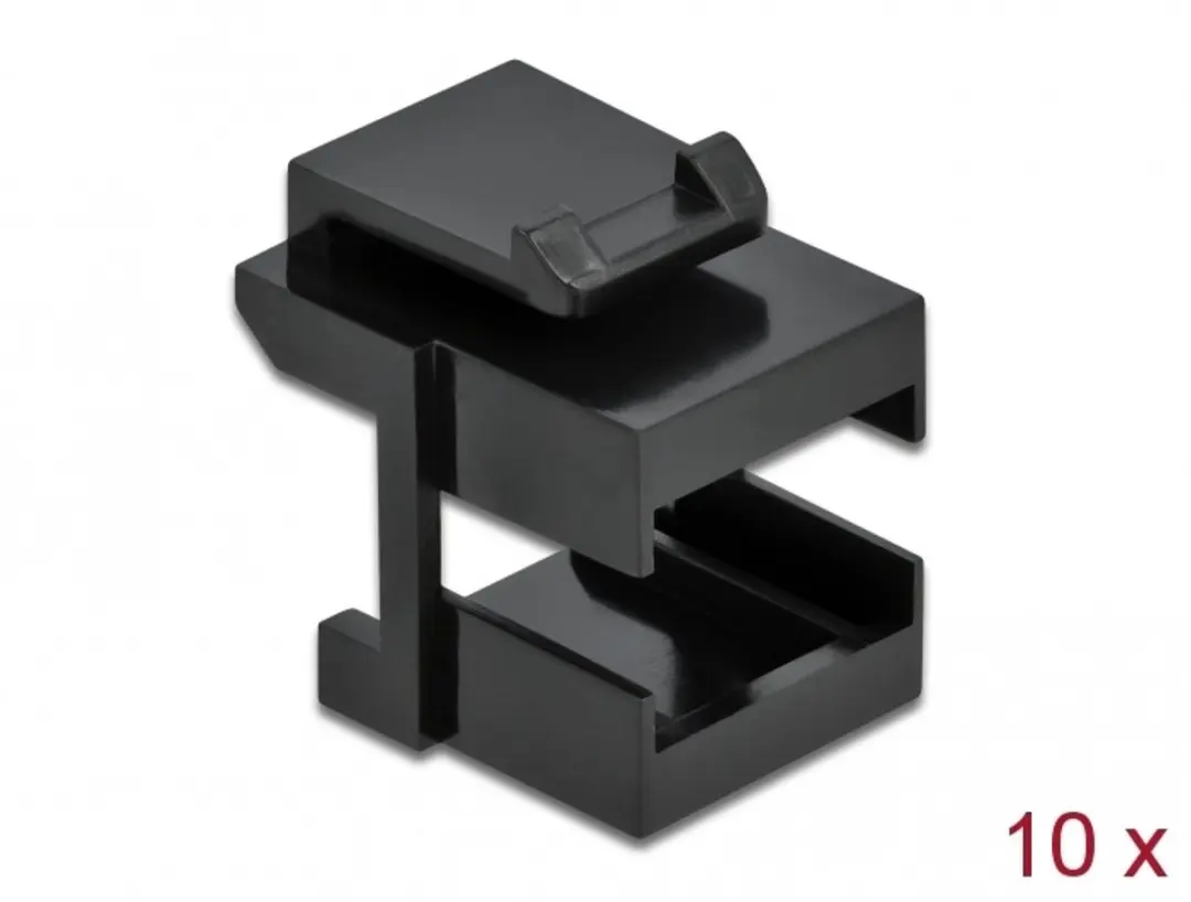 Delock Keystone Cover Zwart