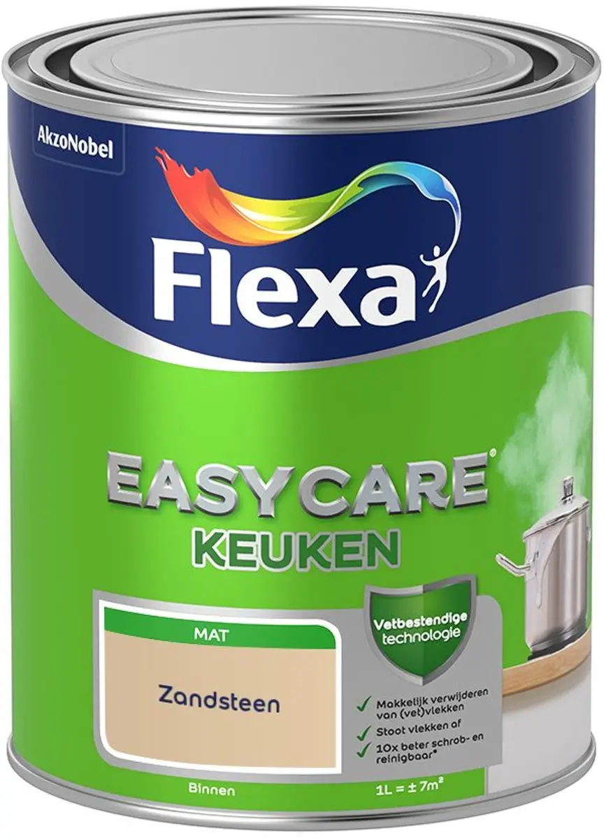 Flexa Easycare Keukenverf Zandsteen 1L