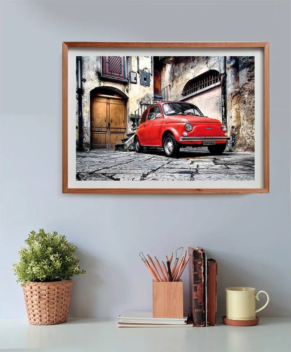 Clementoni Puzzel 500 Stuks Italiaanse Auto - High Quality Collection