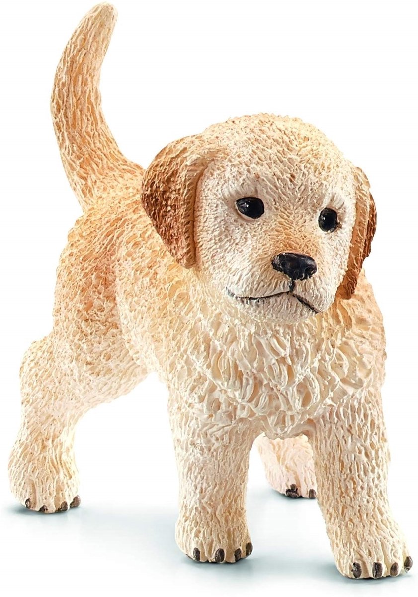 Schleich Farm World Golden Retriever puppy - speelfiguur hond.