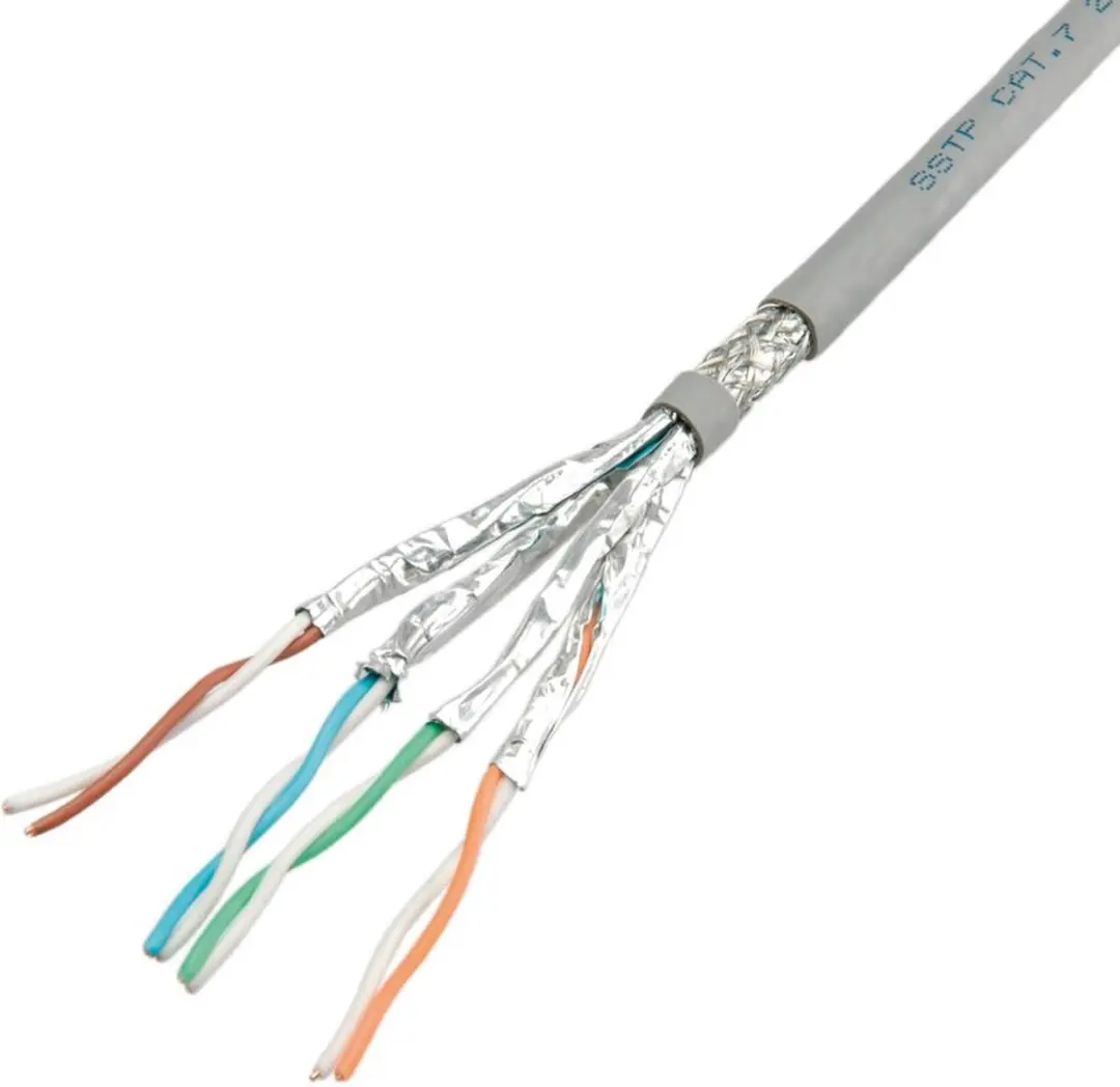 Value S/FTP Kabel Cat.6A 300m - Grijs
