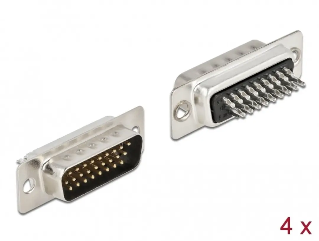 Delock D-Sub HD 26 Pin Male Solder