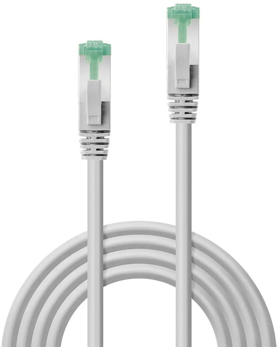 Lindy 47924 Netwerkkabel Cat6a S/FTP - 15m - Grijs