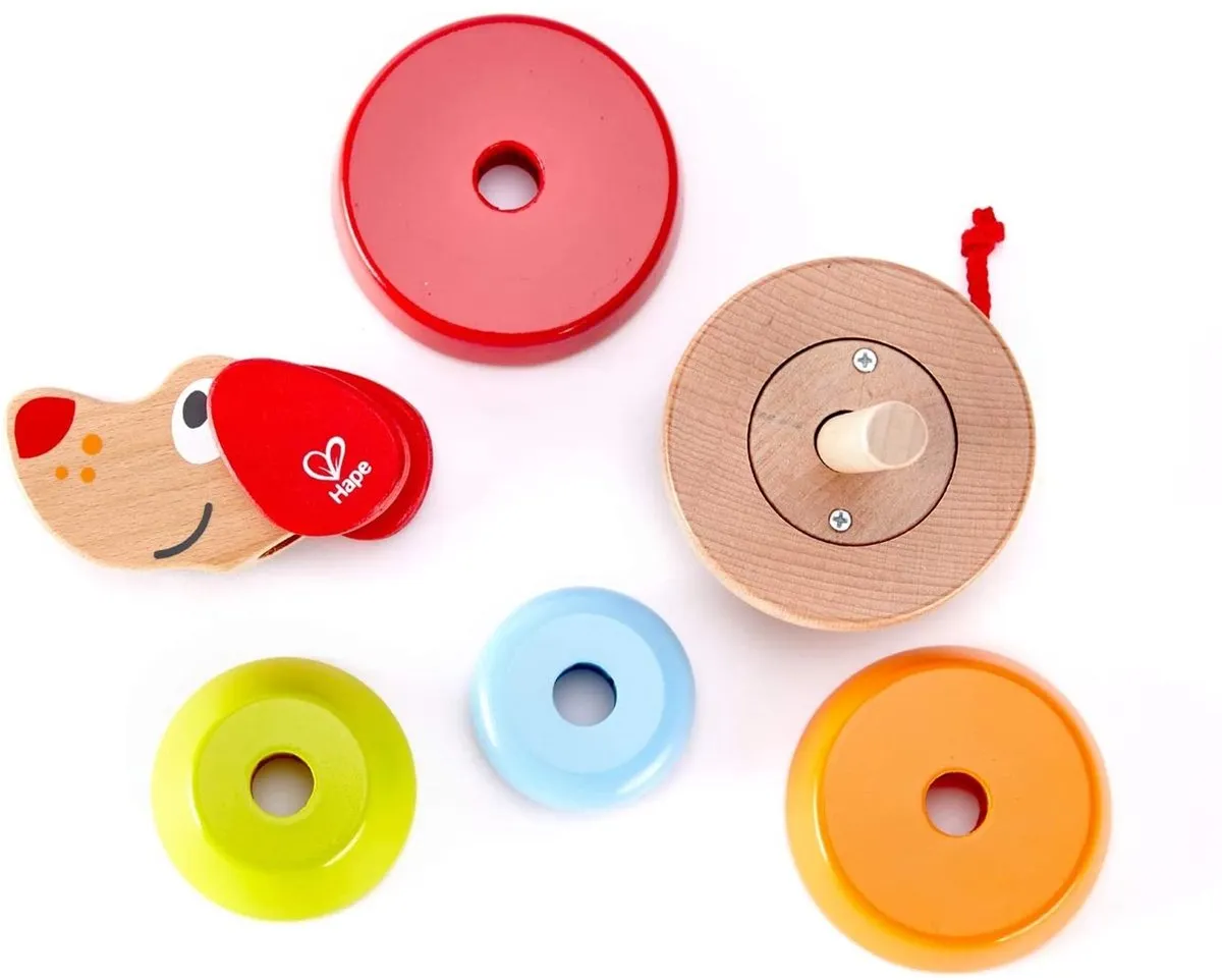Hape Pepe Regenboog Stapelfiguur 411866 - 2x AAA