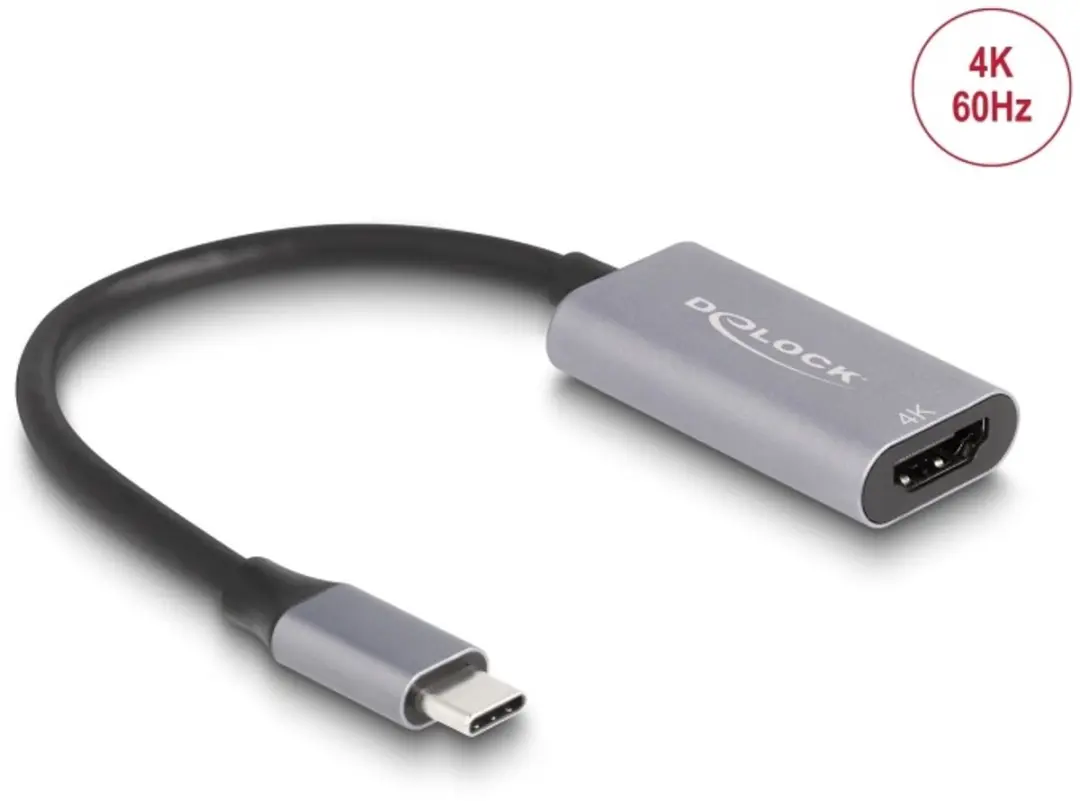Delock USB-C naar HDMI Adapter 4K 60Hz