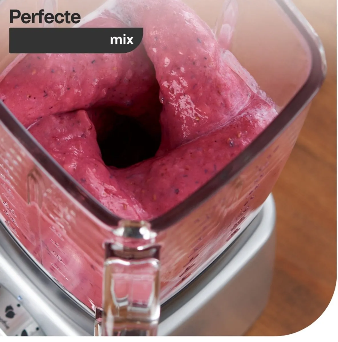 Magimix Power Blender 1,8L - 1300W - 9 Snelheden - Rood