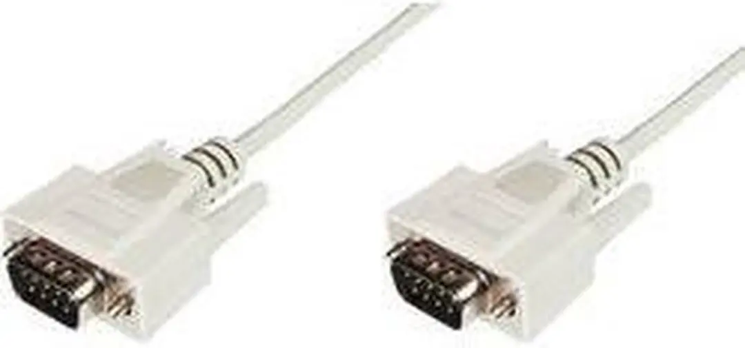 Digitus Serieel Aansluitkabel D-sub 9-polig 3.00m - Beige