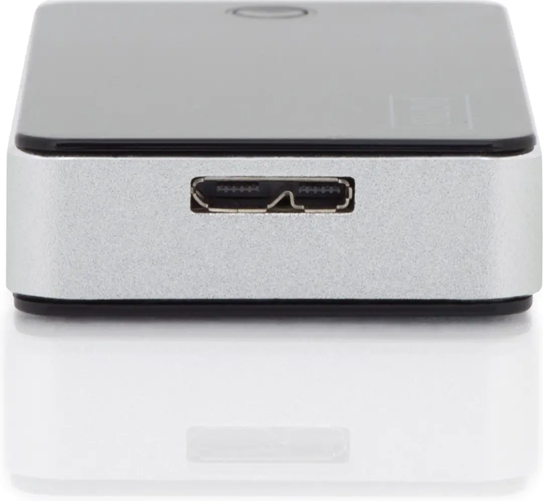 Digitus DA-70330-1 USB-kaartlezer - USB 3.0 - Zwart/wit