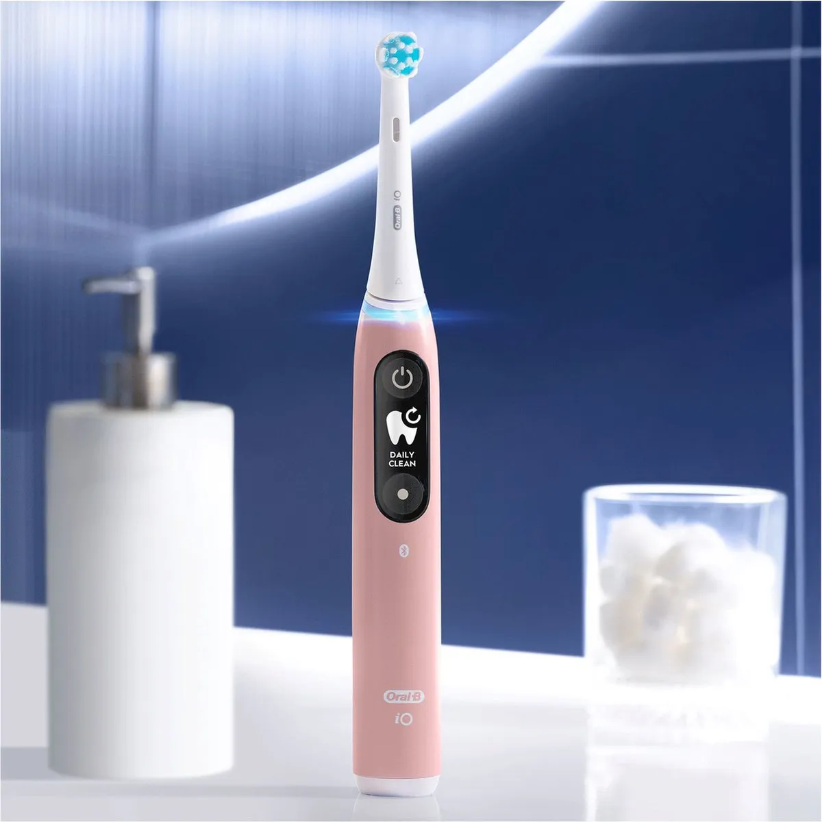Oral-B iO 6S Volwassene Tandenborstel - Roze/Wit
