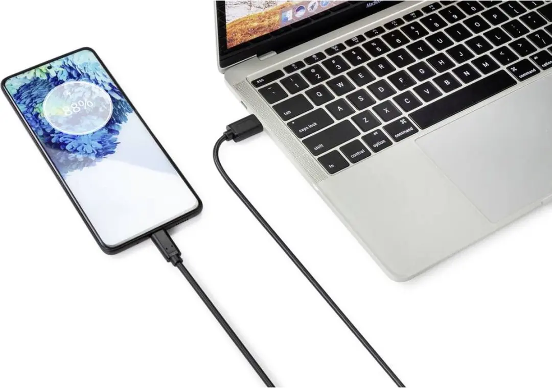 Renkforce RF-4695144 USB-kabel USB-C naar USB-A 2.0 - 2m - Zwart