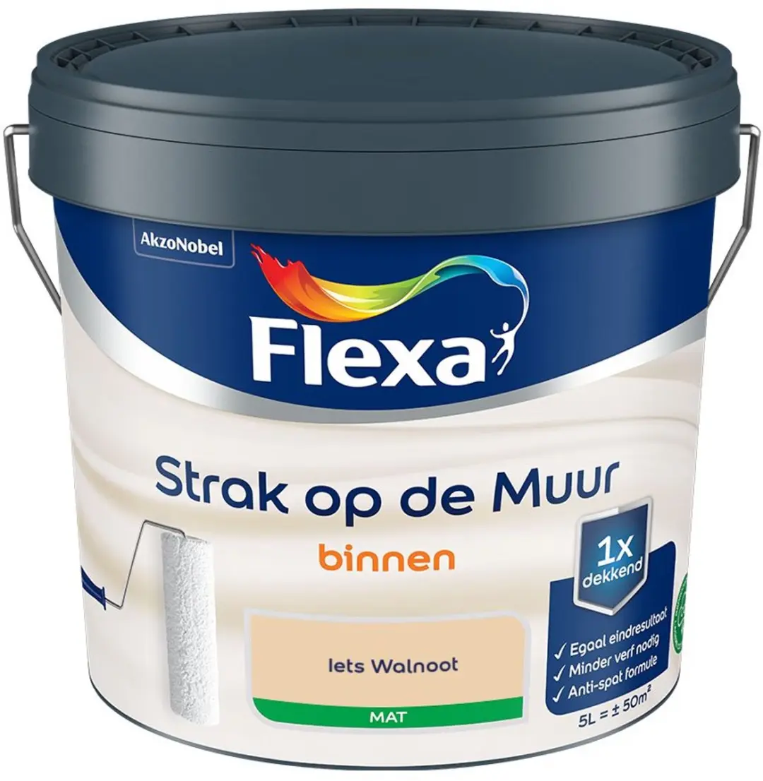 Flexa Strak Op De Muur Binnen Mat Mengverf 5L