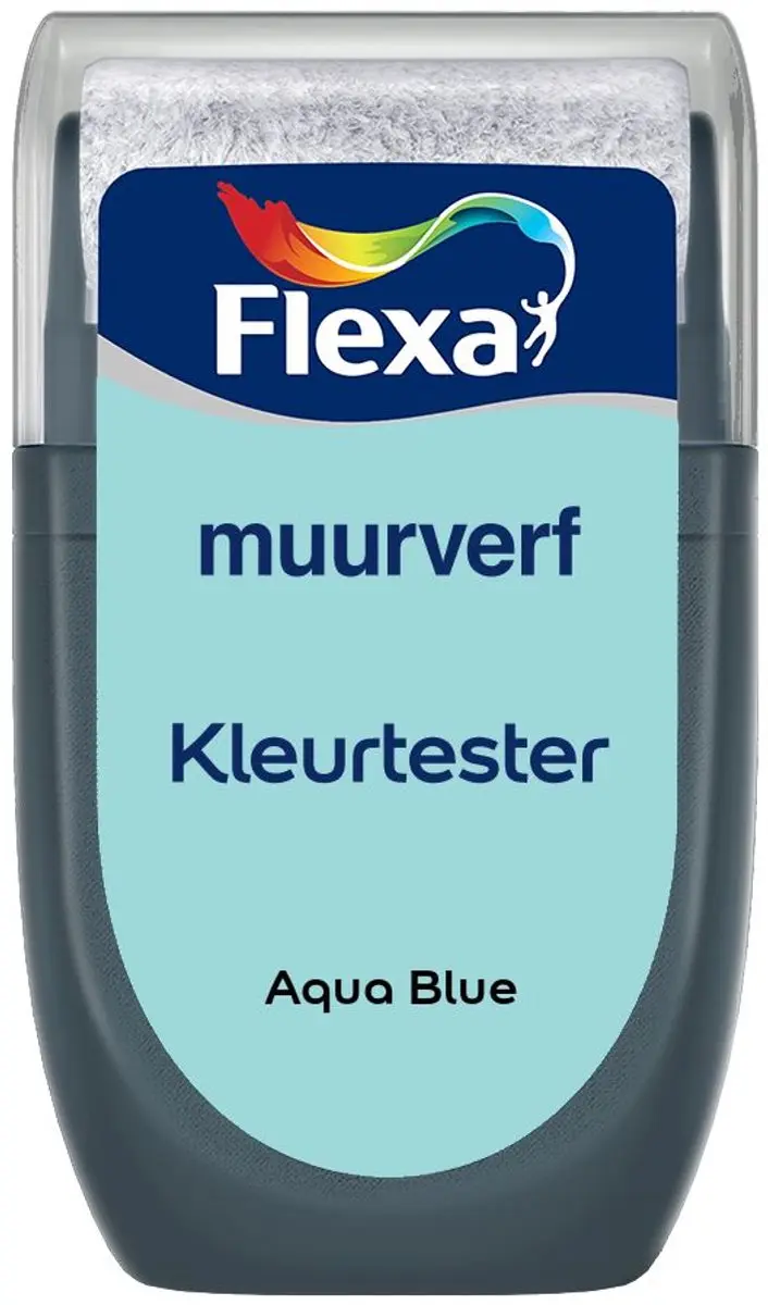 Flexa Kleurtester Muurverf Aqua Blue 30ml