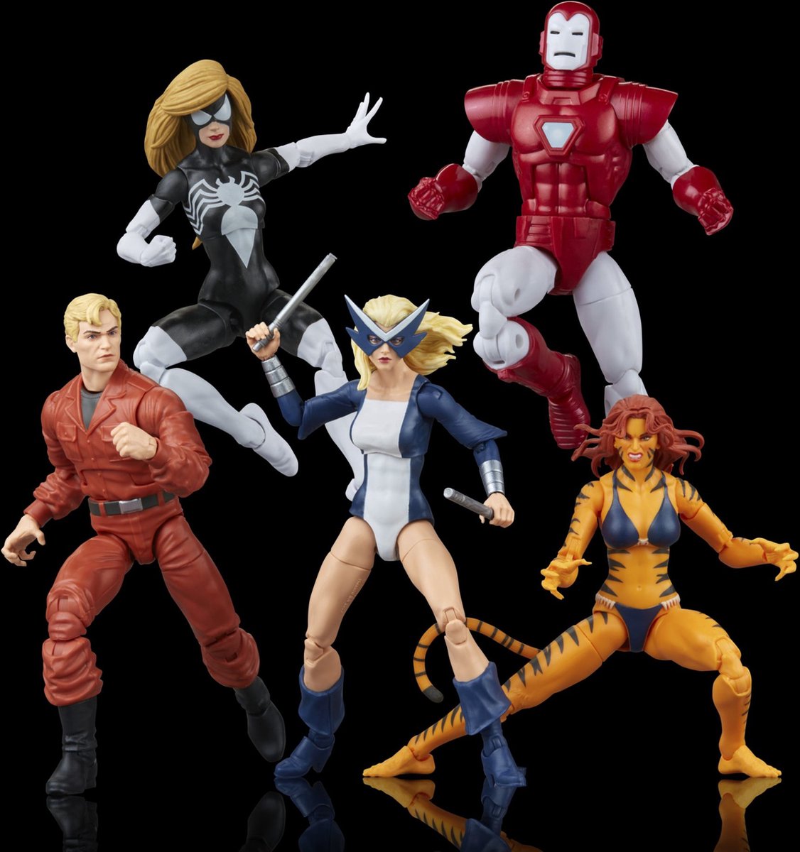 Hasbro Marvel Legends West Coast Avengers - 5-pack actiefiguren - Vanaf 4 jaar