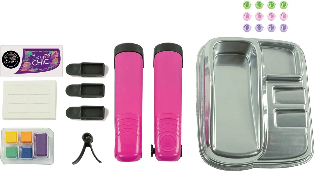 Clementoni Crazy Chic Trendy Hairstyle Kapsalon Set - Multicolor