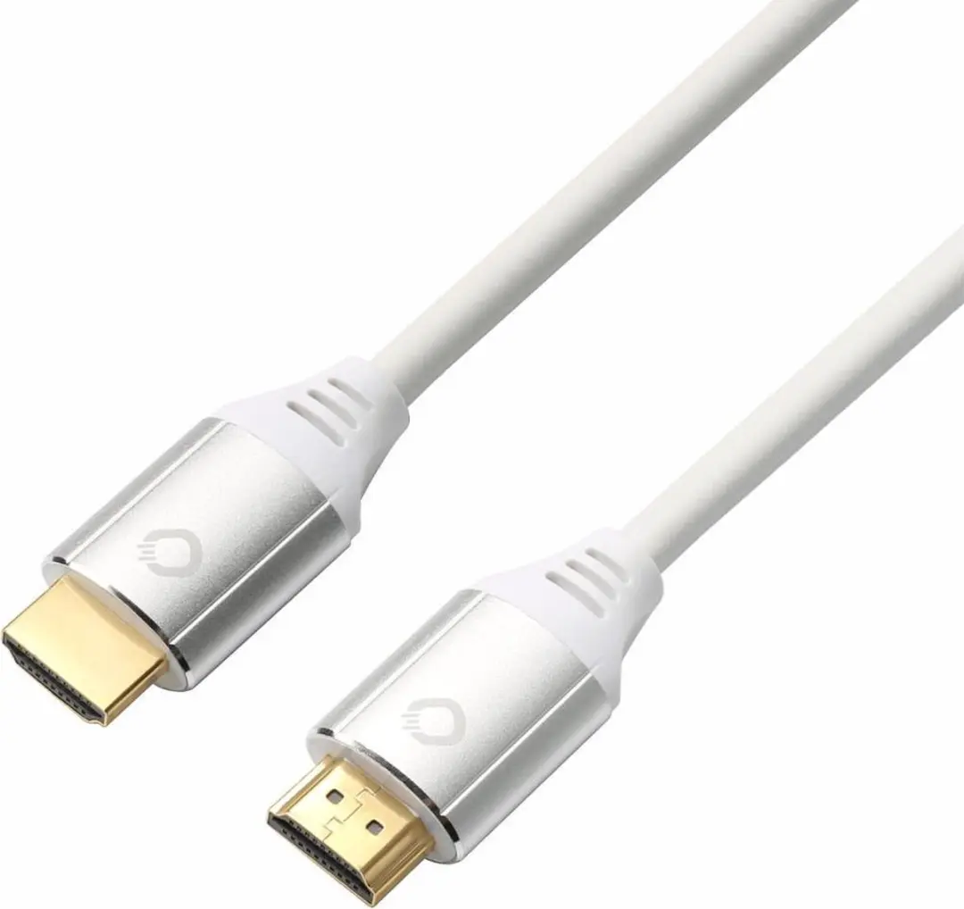 Oehlbach HDMI 2.1 Kabel 0.75m - Wit