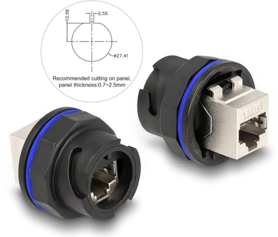Delock RJ45 Cat.6A Connector