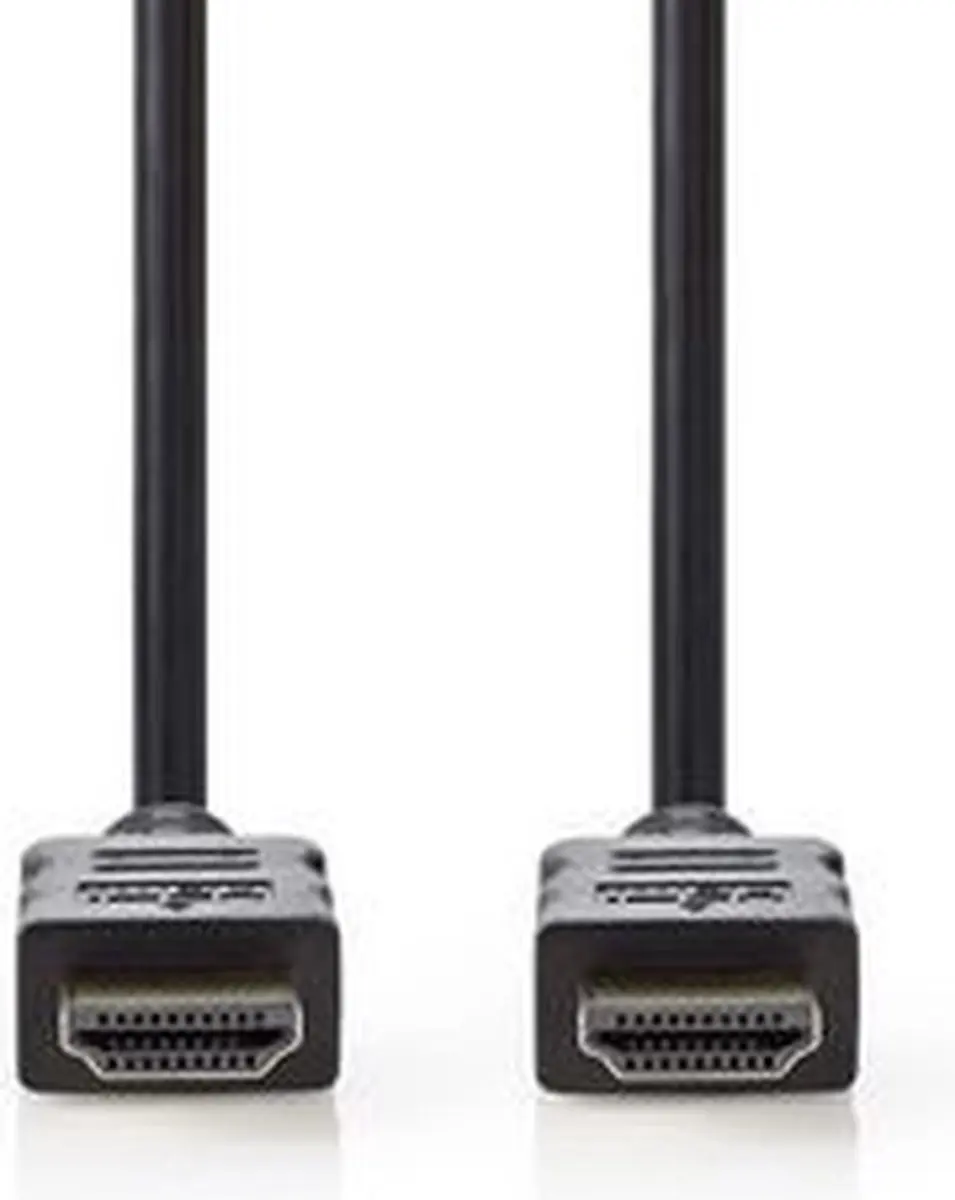 Nedis HDMI-Kabel CVGB34000BK10 4K@30Hz - 1m - Zwart - afbeelding 6 van 6