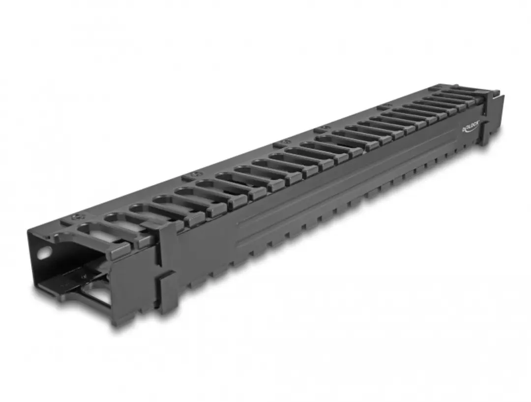 Delock 19" Kabelmanagement Routingpaneel 3 Openingen 1U
