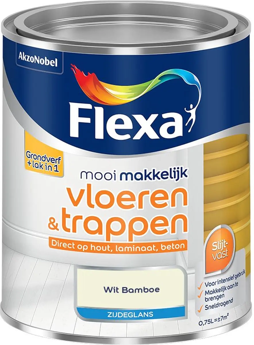 Flexa Mengverf Wit Bamboe 750ml