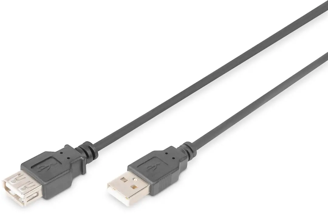 Digitus AK-300202-018-S USB 2.0 A Male naar A Female