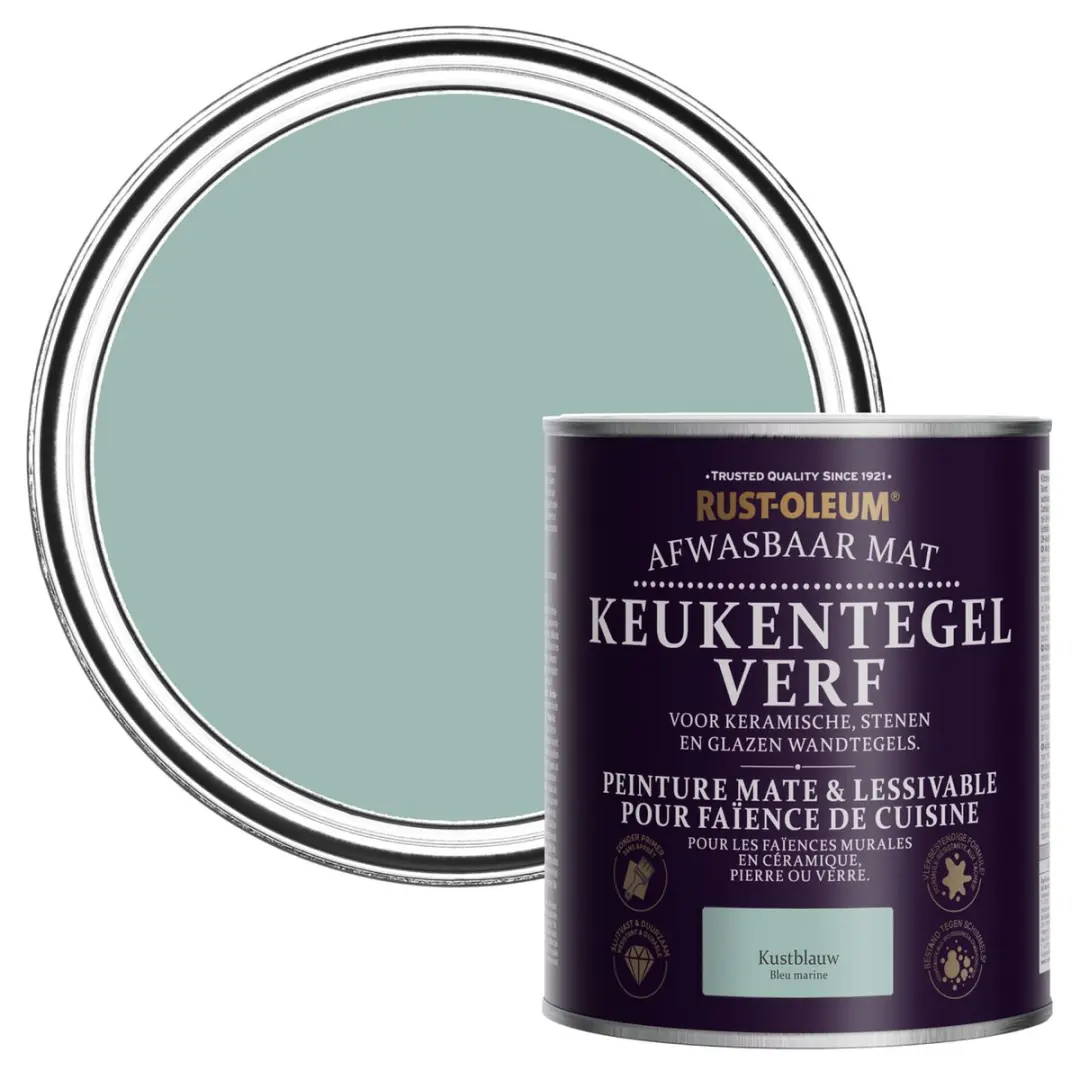 Rust-Oleum Kustblauw Verf voor Keukentegels 750ml