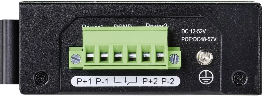 Tru Components TC-9744168 5-poorts Industrial Ethernet Switch - Zwart
