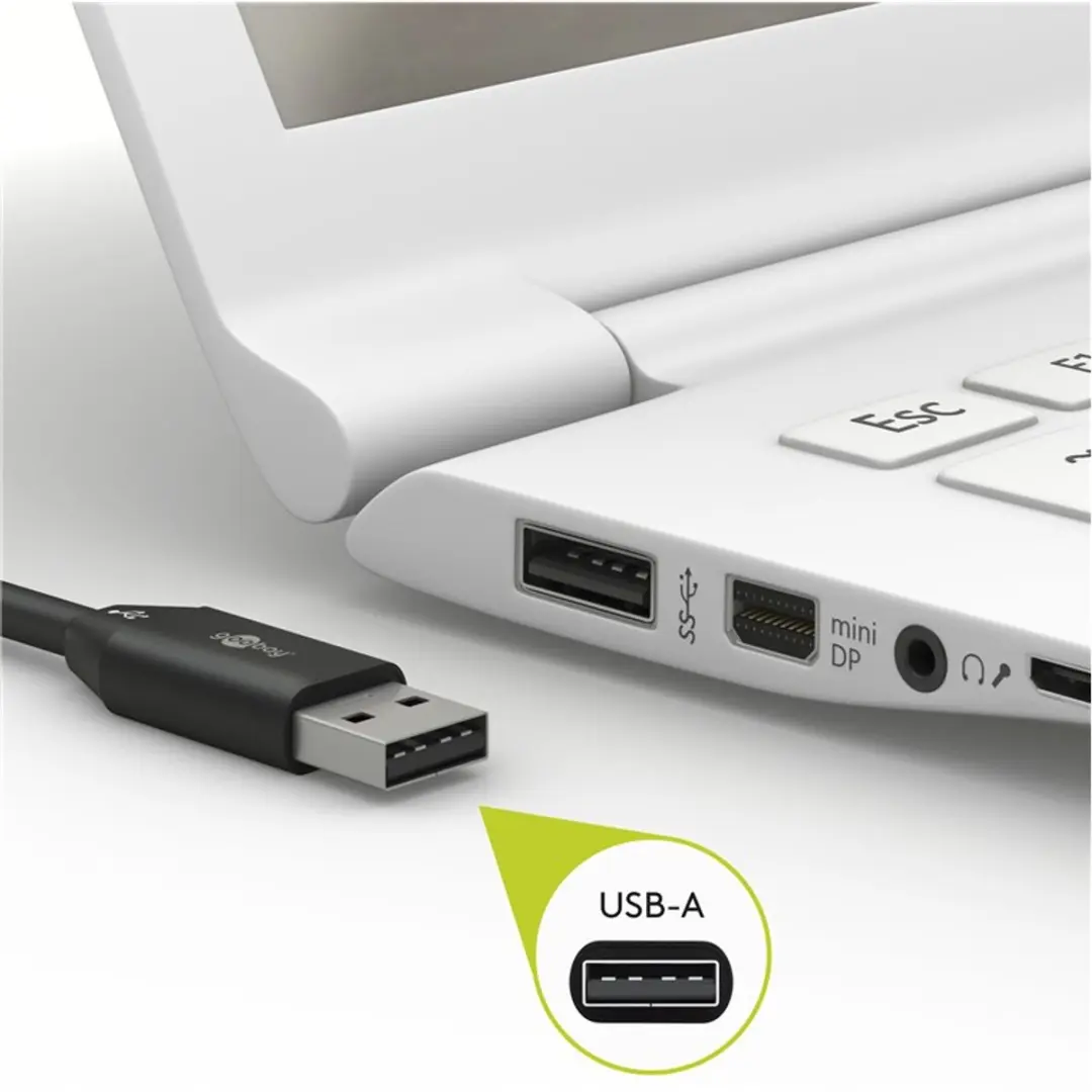 Goobay USB-C naar USB 2.0 OKS-21700 Kabel - 1,8m - 10 Stuks