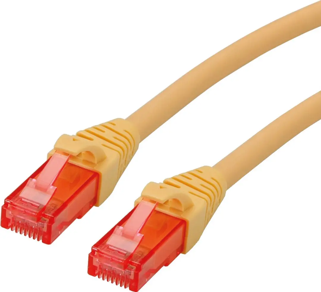 Roline Patchkabel Cat.6 UTP Component Level - Geel 2m