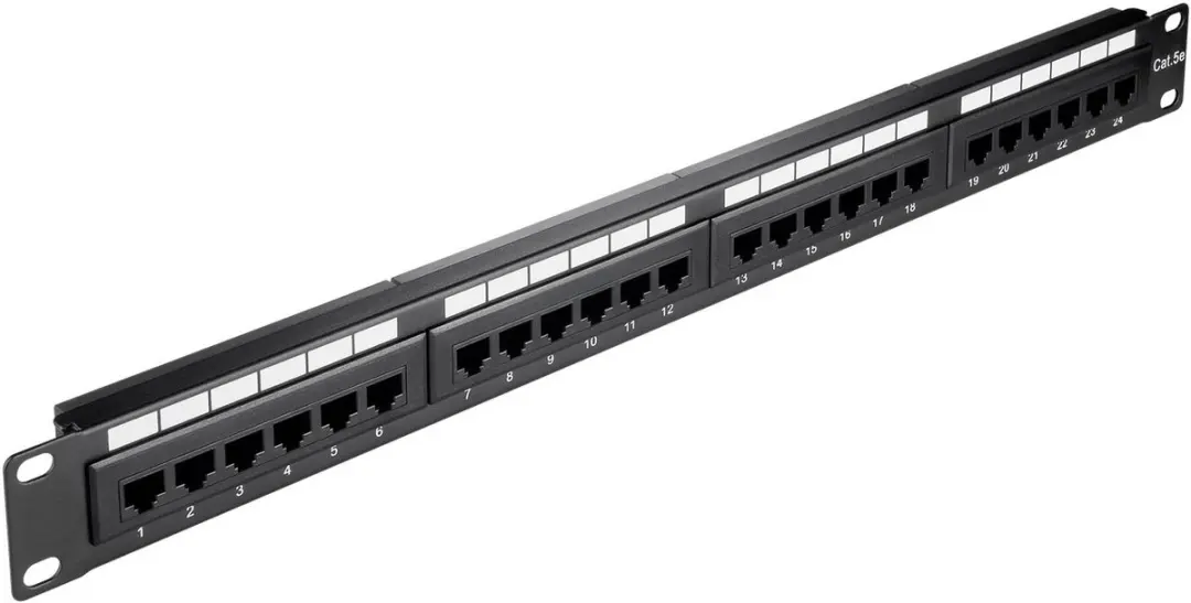 Goobay CAT 5e Patch Panel 24 Poort