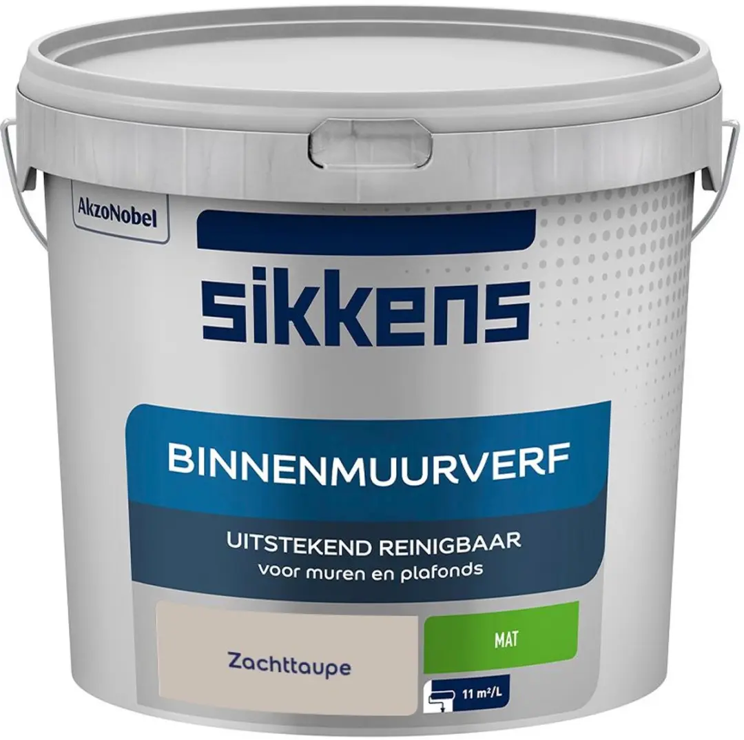 Sikkens Binnenmuurverf Mat Zachttaupe 5L