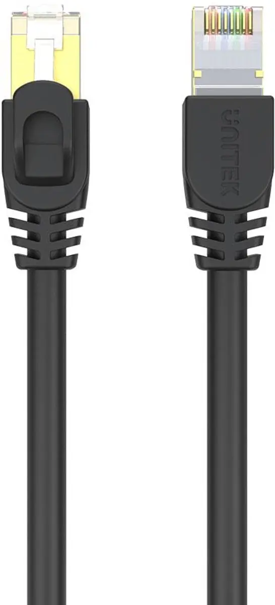 UNITEK C1814EBK Netwerkkabel - 15m - Zwart