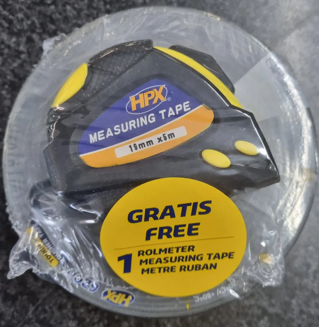 HPX Pantsertape 48mm x 50m - Zwart