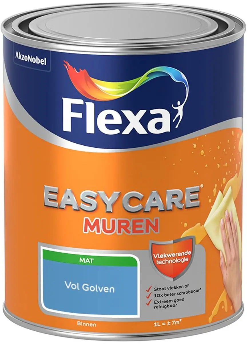 Flexa Easycare Muren Vol Golven Mengverf 1L
