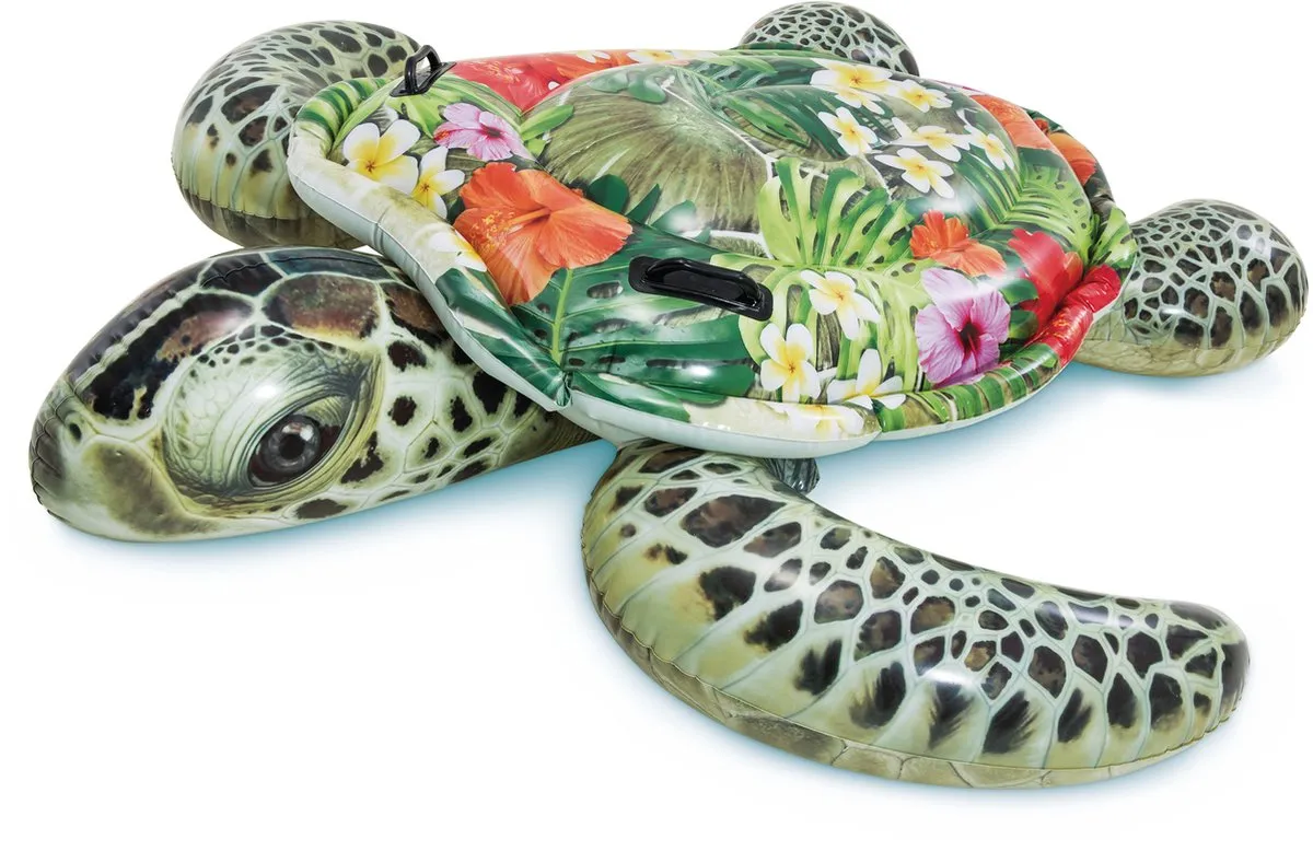 Intex Opblaasfiguur Realistische Zeeschildpad - Leeftijd 3+